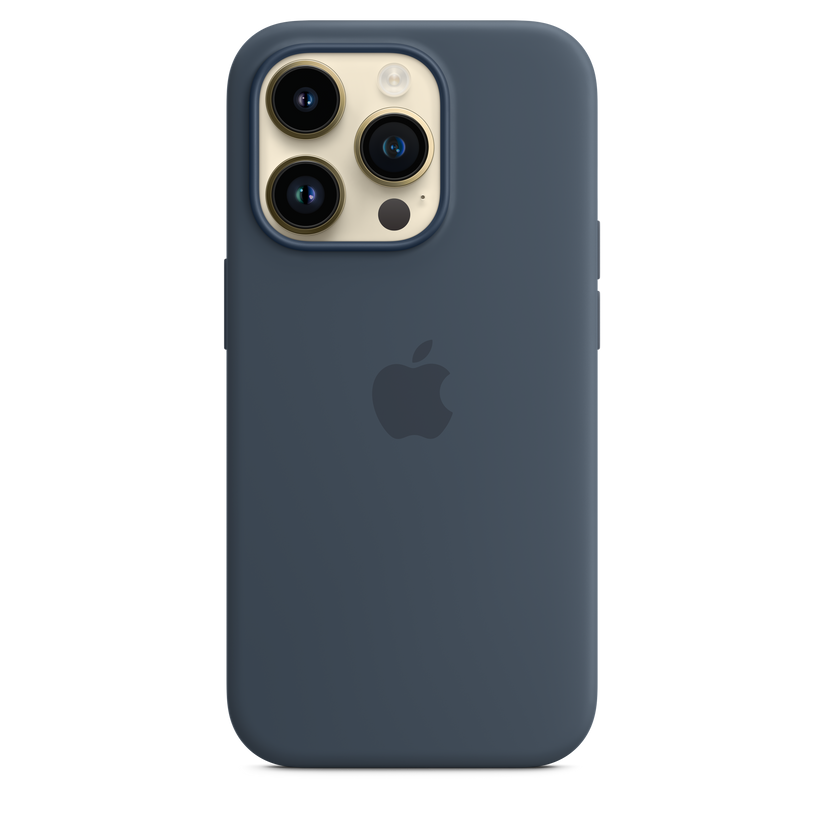 Funda de silicona con MagSafe para el iPhone 14 Pro Max - Azul celeste –  Rossellimac