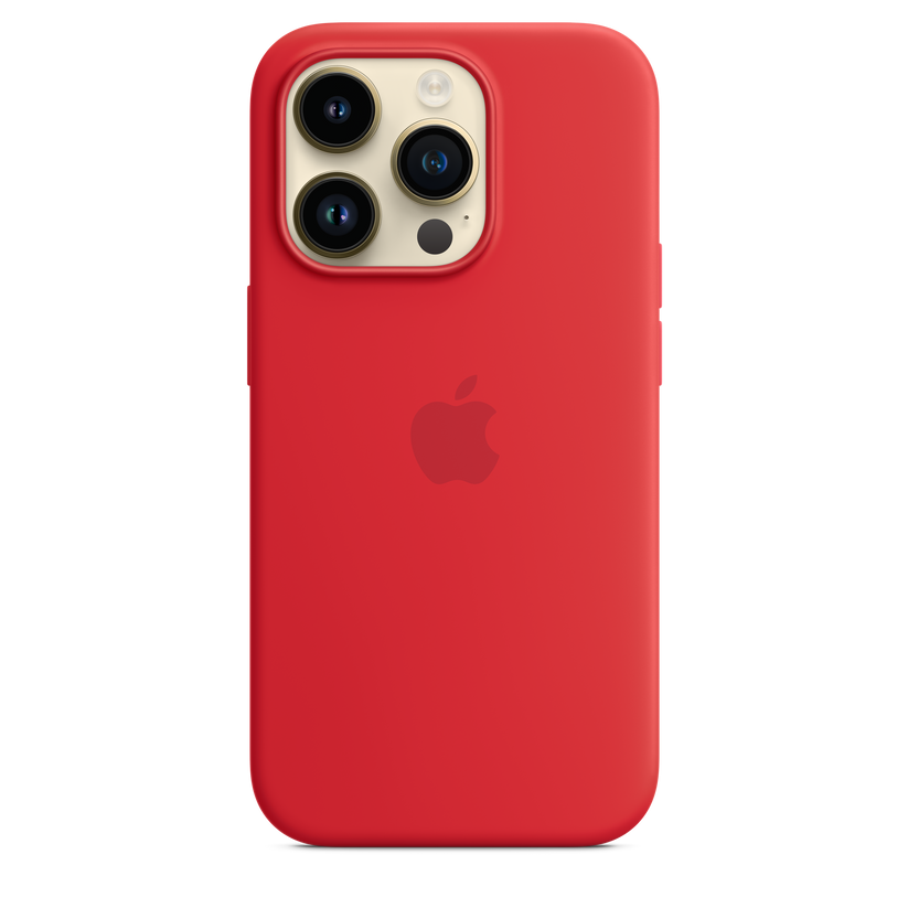 Funda de silicona con MagSafe para el iPhone 14 Pro - (PRODUCT)RED - Rossellimac