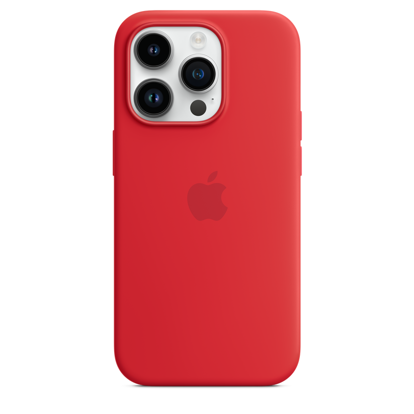 Funda de silicona con MagSafe para el iPhone 14 Pro - (PRODUCT)RED - Rossellimac