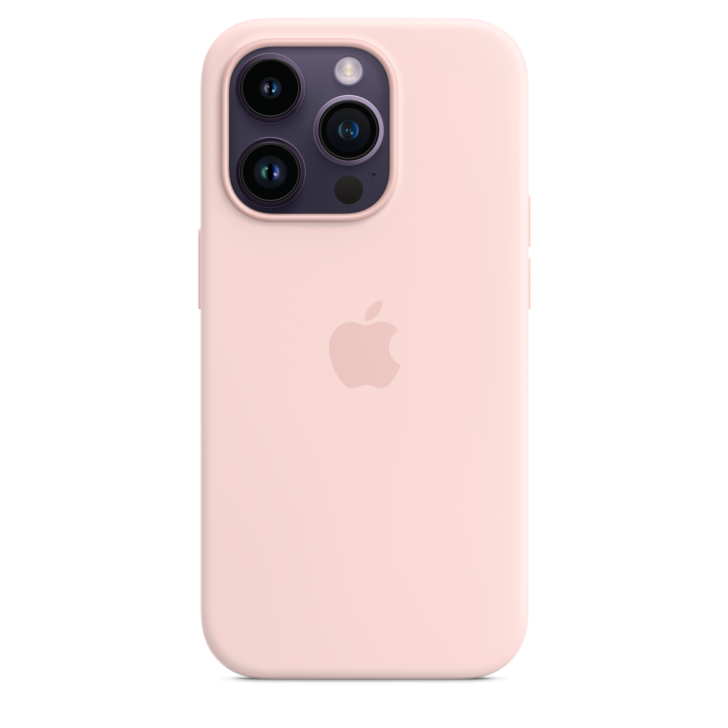 Funda de silicona con MagSafe para el iPhone 14 Pro - Rosa caliza - Rossellimac