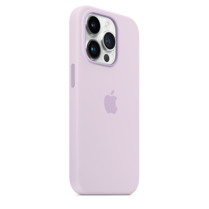 Funda de silicona con MagSafe para el iPhone 14 Pro - Lila - Rossellimac