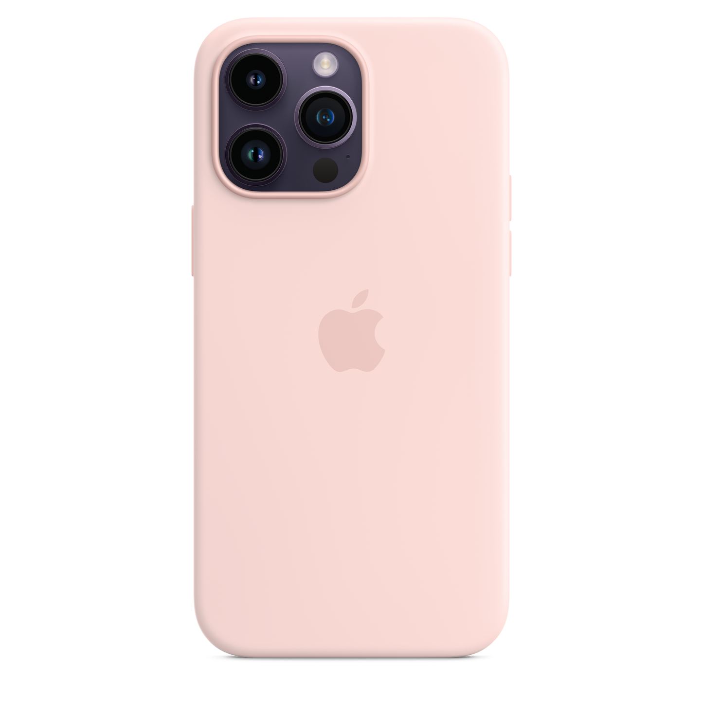 Funda de silicona con MagSafe para el iPhone 14 Pro Max - Rosa caliza - Rossellimac