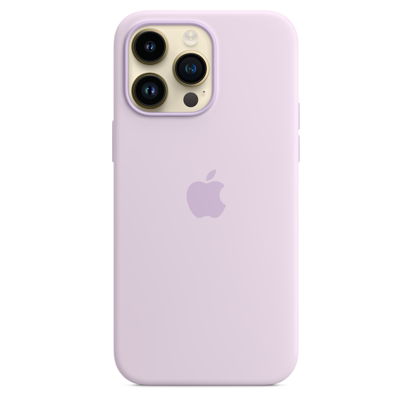 Funda de silicona con MagSafe para el iPhone 14 Pro Max - Lila - Rossellimac