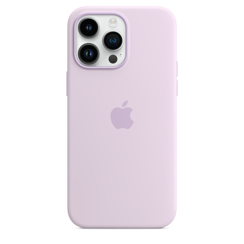 Funda de silicona con MagSafe para el iPhone 14 Pro Max - Lila - Rossellimac