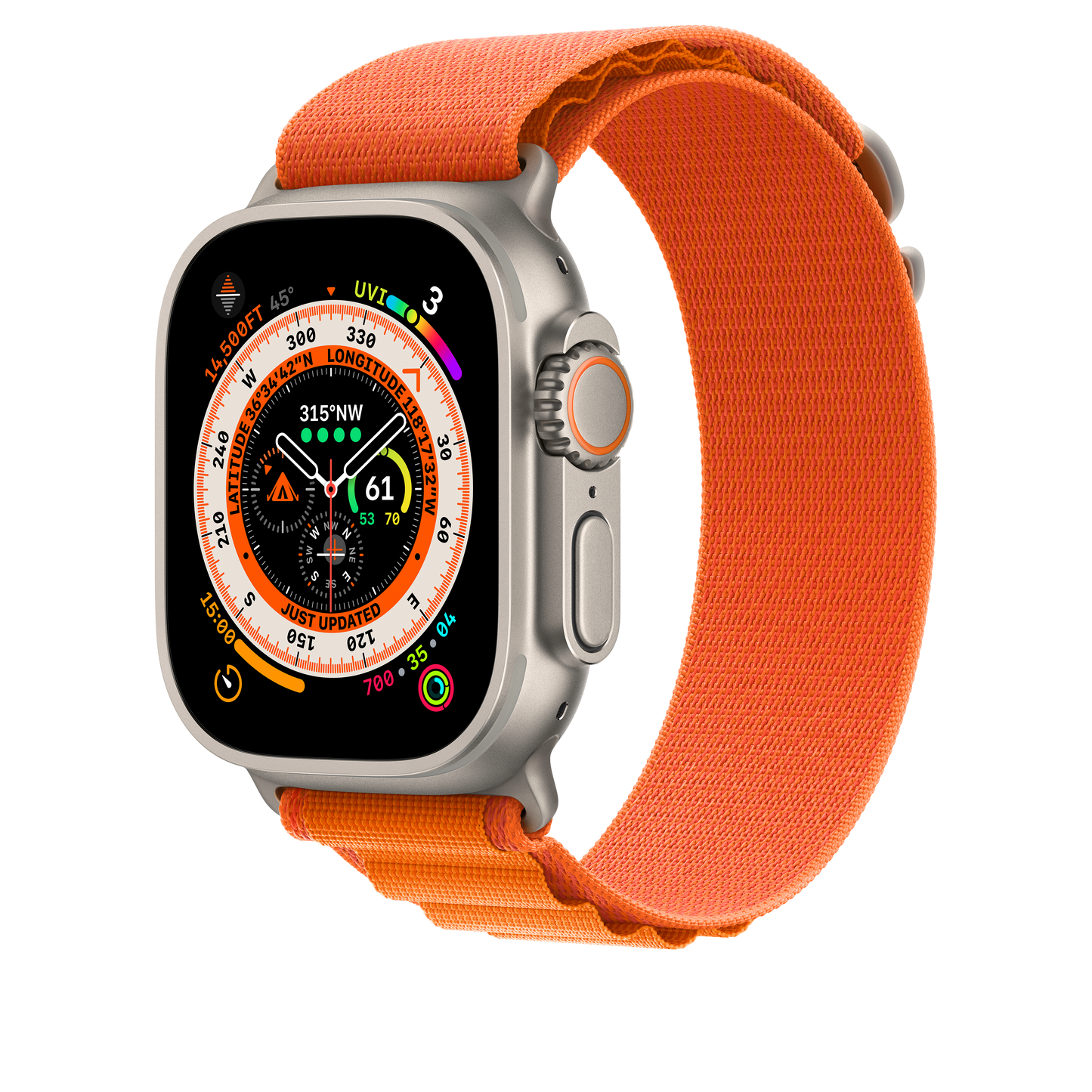 Correa Loop Alpine naranja (49 mm) - Talla L - Rossellimac