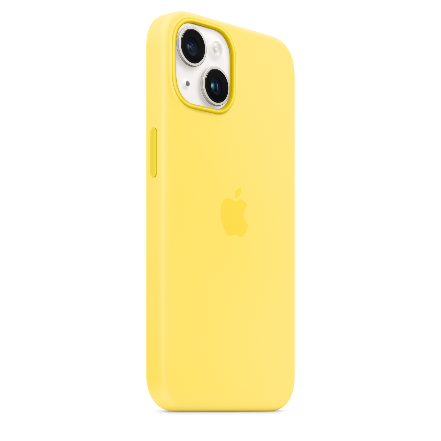 Funda de silicona con MagSafe para el iPhone 14 - Amarillo canario - Rossellimac