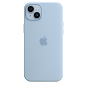 Funda de silicona con MagSafe para el iPhone 14 Plus - Azul celeste - Rossellimac