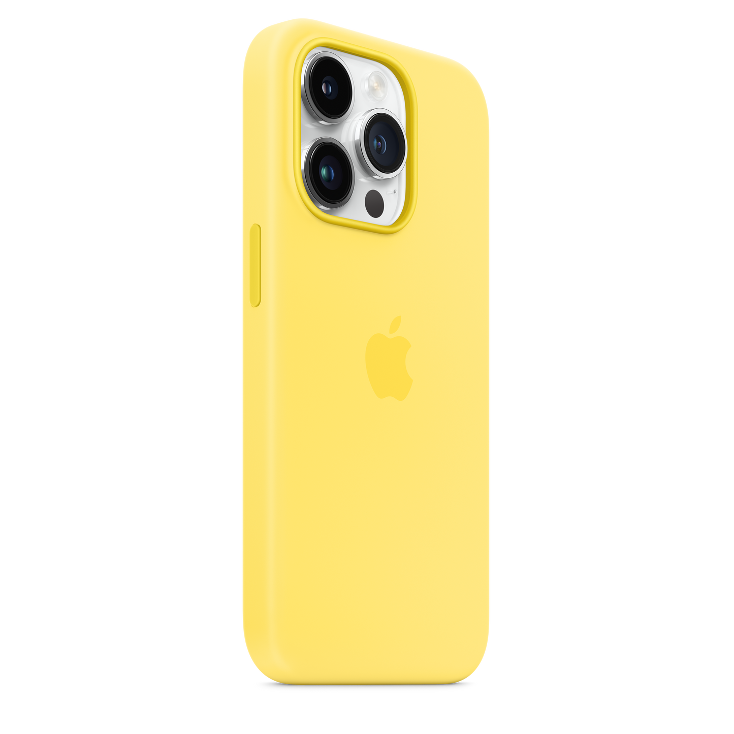 Funda de silicona con MagSafe para el iPhone 14 Pro — Amarillo canario - Rossellimac