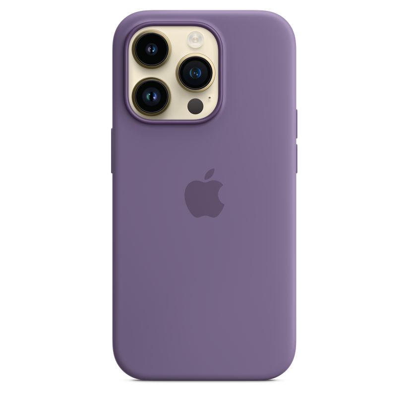 Funda de silicona con MagSafe para el iPhone 14 Pro — Lirio - Rossellimac