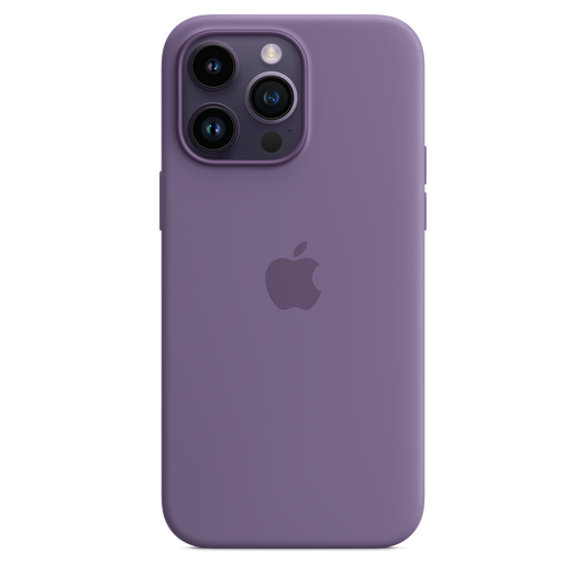 Funda de silicona con MagSafe para el iPhone 14 Pro Max - Lirio - Rossellimac