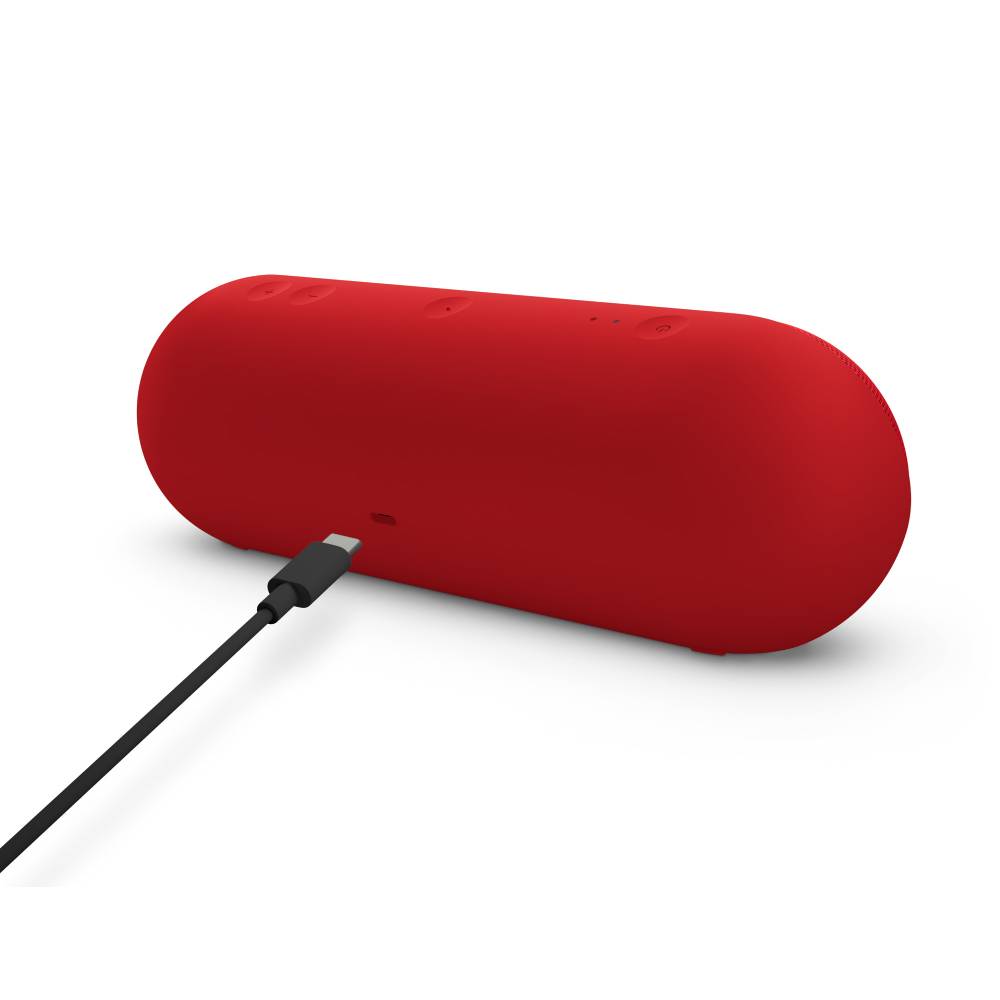 Altavoz inalámbrico Bluetooth Beats Pill Rojo fuego