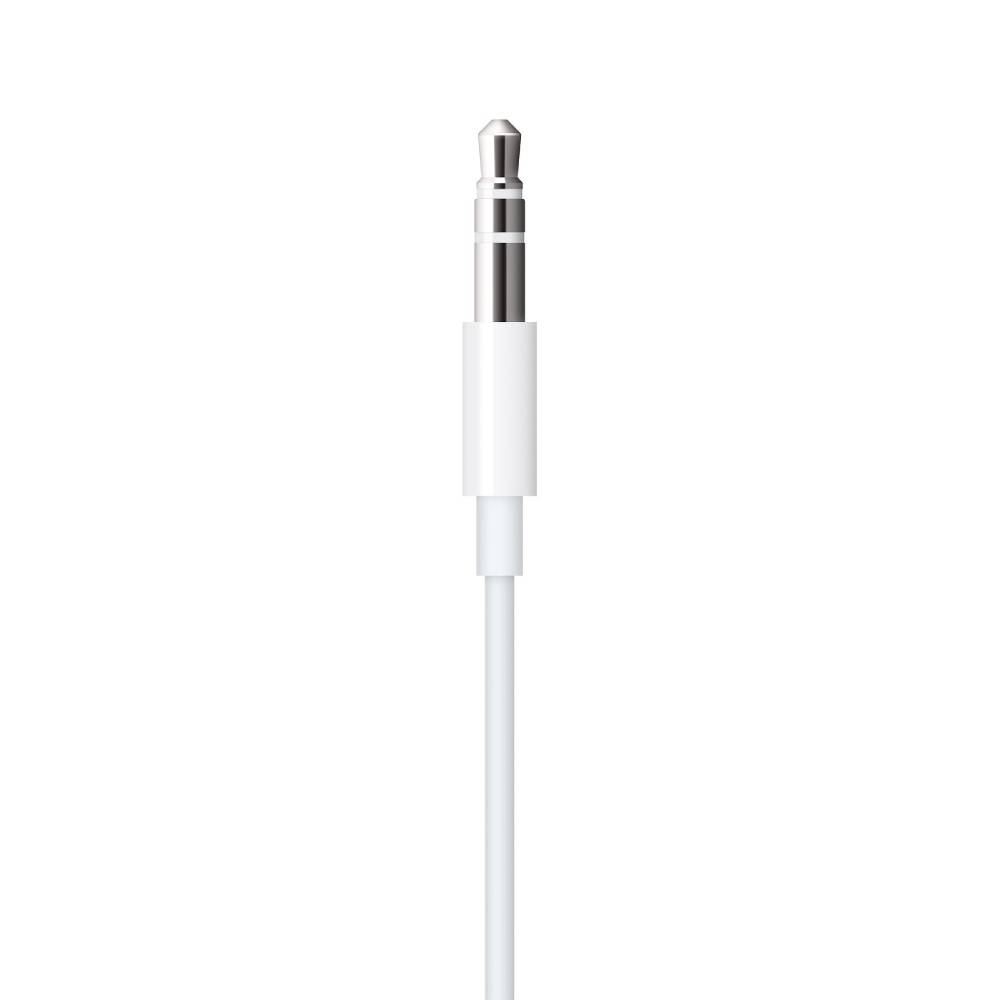 Cable de conector Lightning a toma de audio de 3,5 mm (1,2 m) - Blanco - Rossellimac