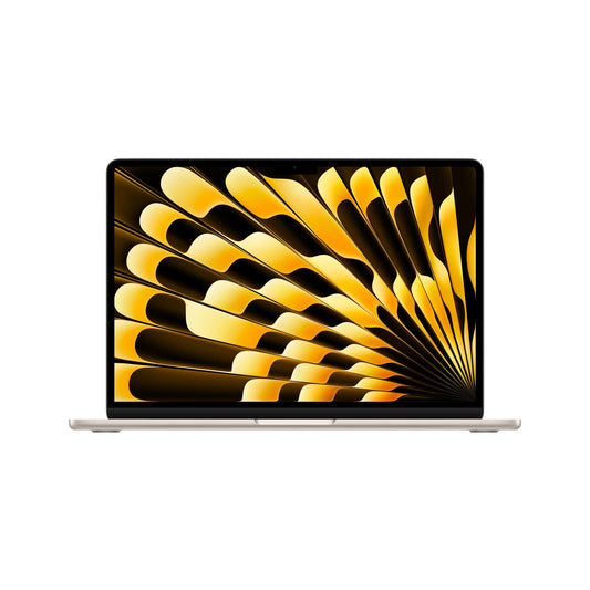 MacBook Air 13 pulgadas Chip M3 de Apple con CPU de 8 núcleos y GPU de 10 núcleos, 16 GB, 2 TB  SSD - Blanco estrella