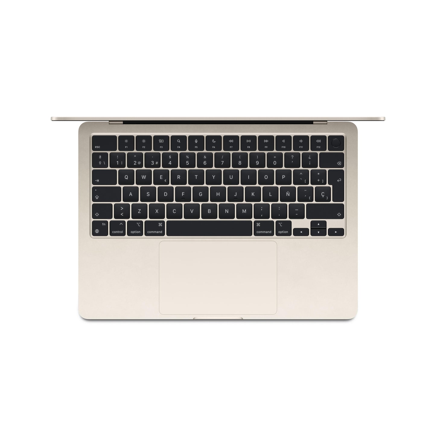 MacBook Air 13 pulgadas Chip M3 de Apple con CPU de 8 núcleos y GPU de 10 núcleos, 16 GB, 512 GB SSD - Blanco estrella