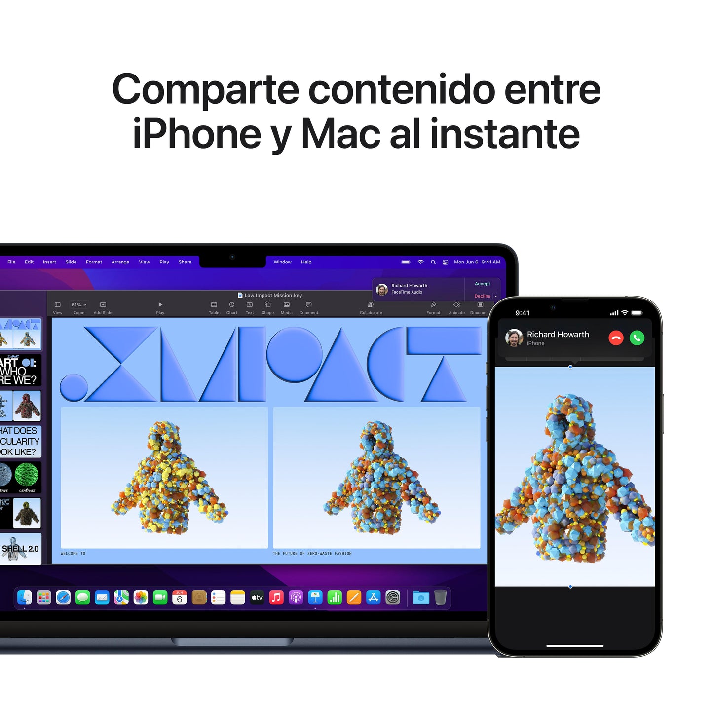 MacBook Air de 13 pulgadas: Chip M2 de Apple con CPU de ocho núcleos y GPU de diez núcleos, 512 GB SSD - Negro Noche - Rossellimac