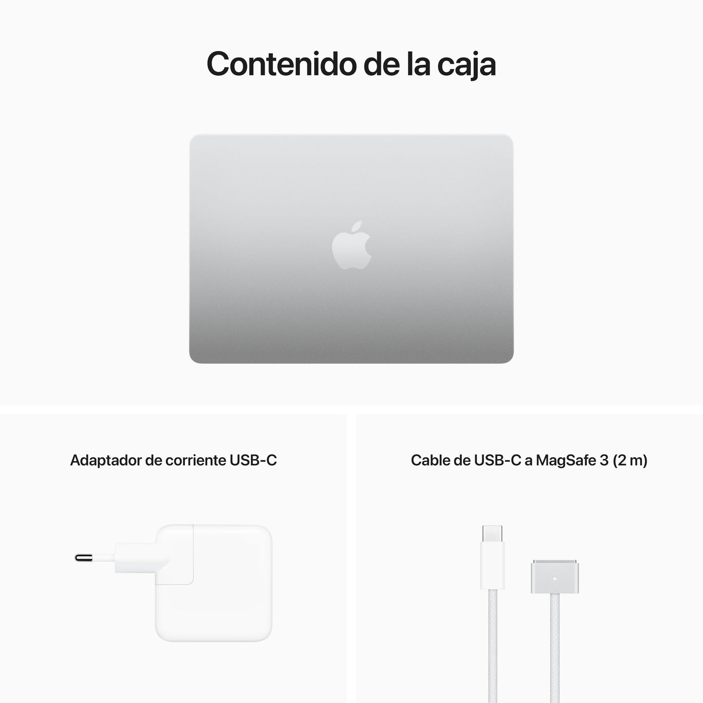 MacBook Air de 13 pulgadas: Chip M2 de Apple con CPU de ocho núcleos y GPU de diez núcleos, 512 GB SSD - Plata - Rossellimac