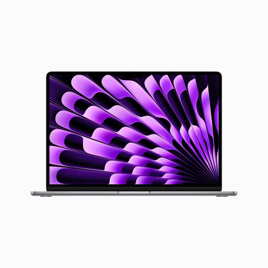 MacBook Air de 15 pulgadas Chip M2 de Apple con CPU de ocho núcleos y GPU de diez núcleos, Gris espacial, 8GB, 256 GB - Rossellimac