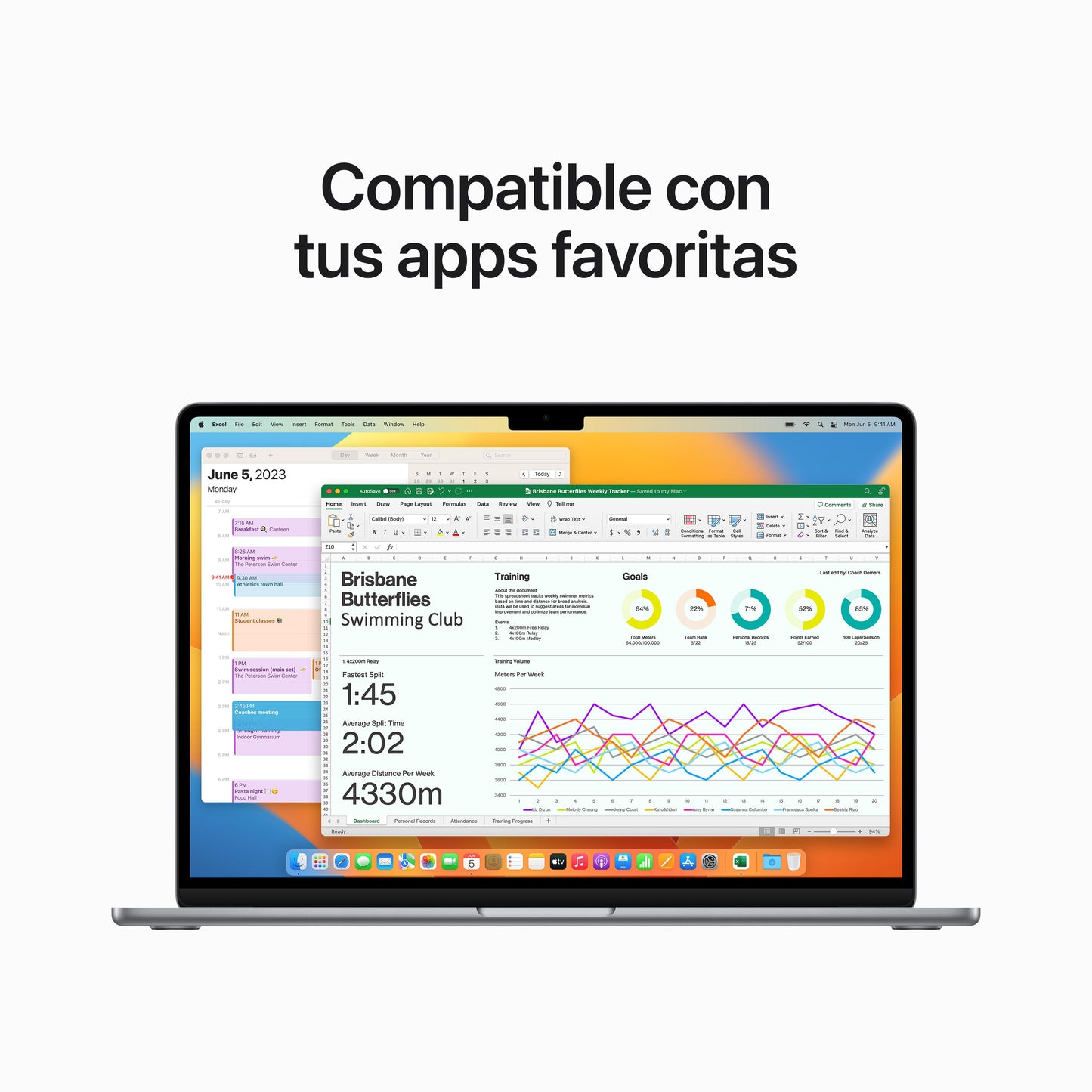 MacBook Air de 15 pulgadas Chip M2 de Apple con CPU de ocho núcleos y GPU de diez núcleos, Gris espacial, 8GB, 512 GB - Rossellimac