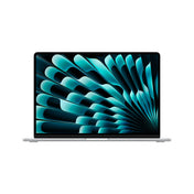 MacBook Air 15 pulgadas Chip M3 de Apple con CPU de 8 núcleos y GPU de 10 núcleos, 8 GB, 256 GB SSD - Plata