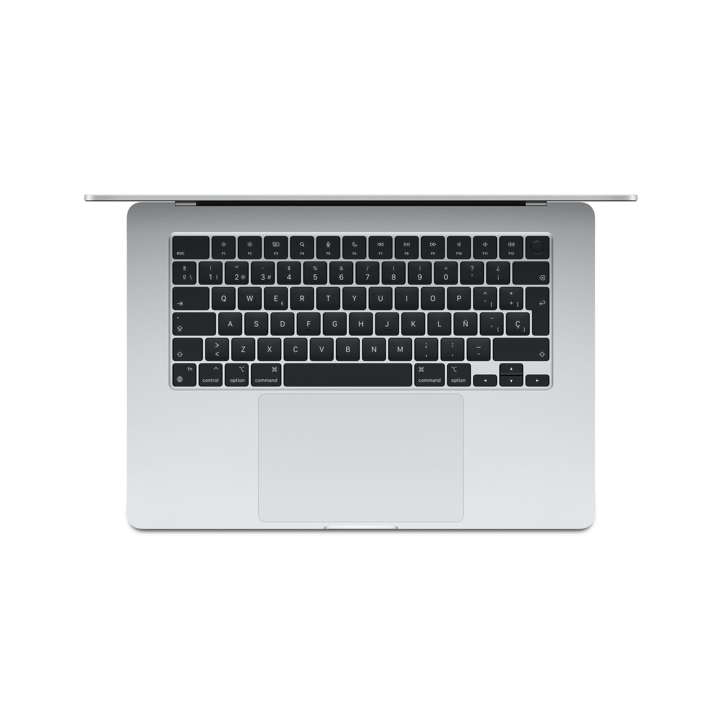 MacBook Air 15 pulgadas Chip M3 de Apple con CPU de 8 núcleos y GPU de 10 núcleos, 8 GB, 256 GB SSD - Plata
