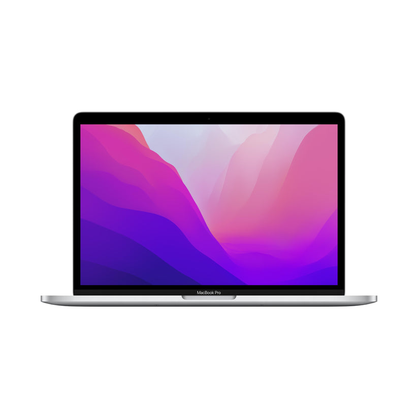 MacBook Pro de 13 pulgadas: Chip M2 de Apple con CPU de ocho núcleos y GPU de diez núcleos, 256 GB SSD - Plata - Rossellimac