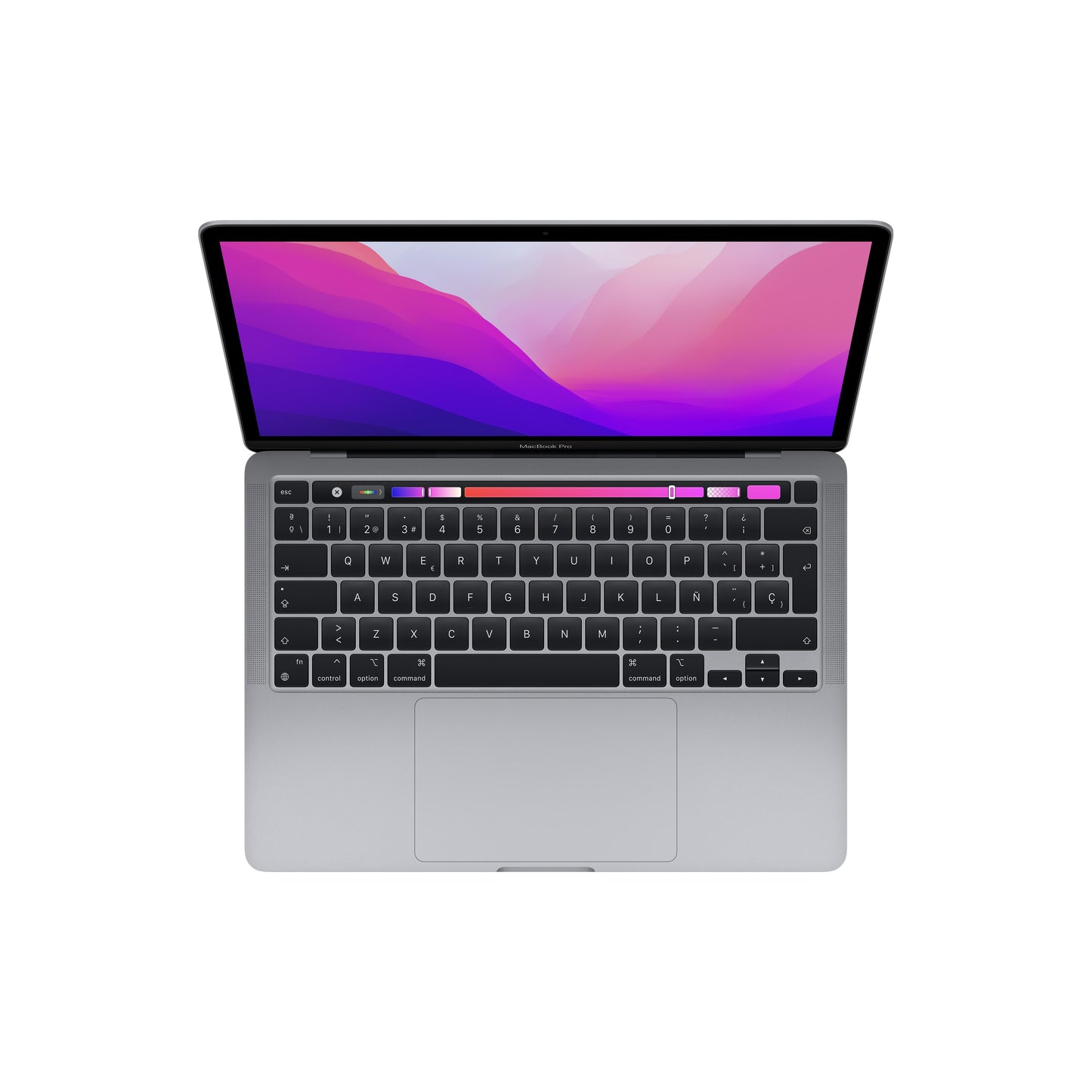 MacBook Pro de 13 pulgadas: Chip M2 de Apple con CPU de ocho núcleos y GPU de diez núcleos, 512 GB SSD - Gris espacial - Rossellimac