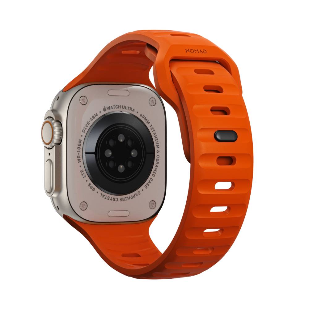 Correa Sport Band para Apple Watch 42/49mm naranja de Nomad