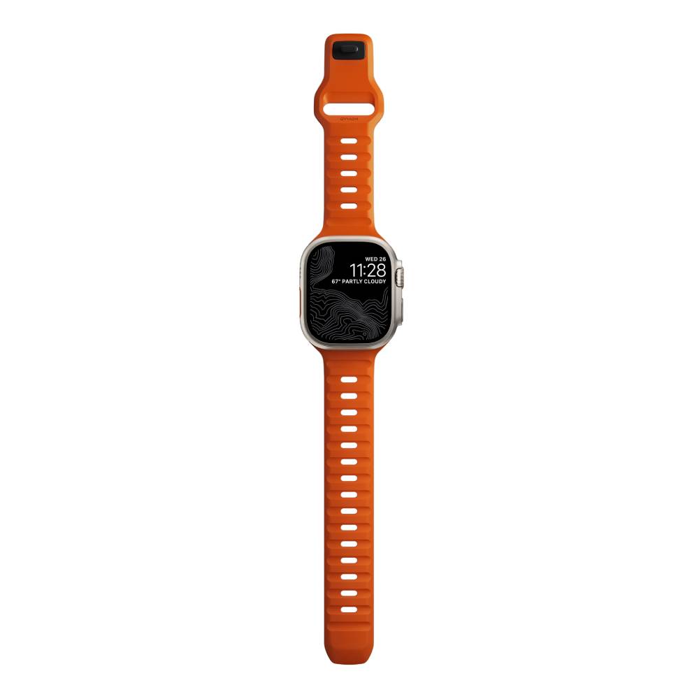 Correa Sport Band para Apple Watch 42/49mm naranja de Nomad