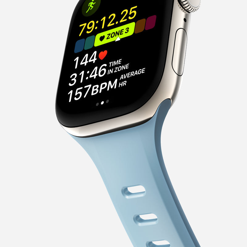 Correa Tempo Band para Apple Watch 49mm azul claro | Nomad
