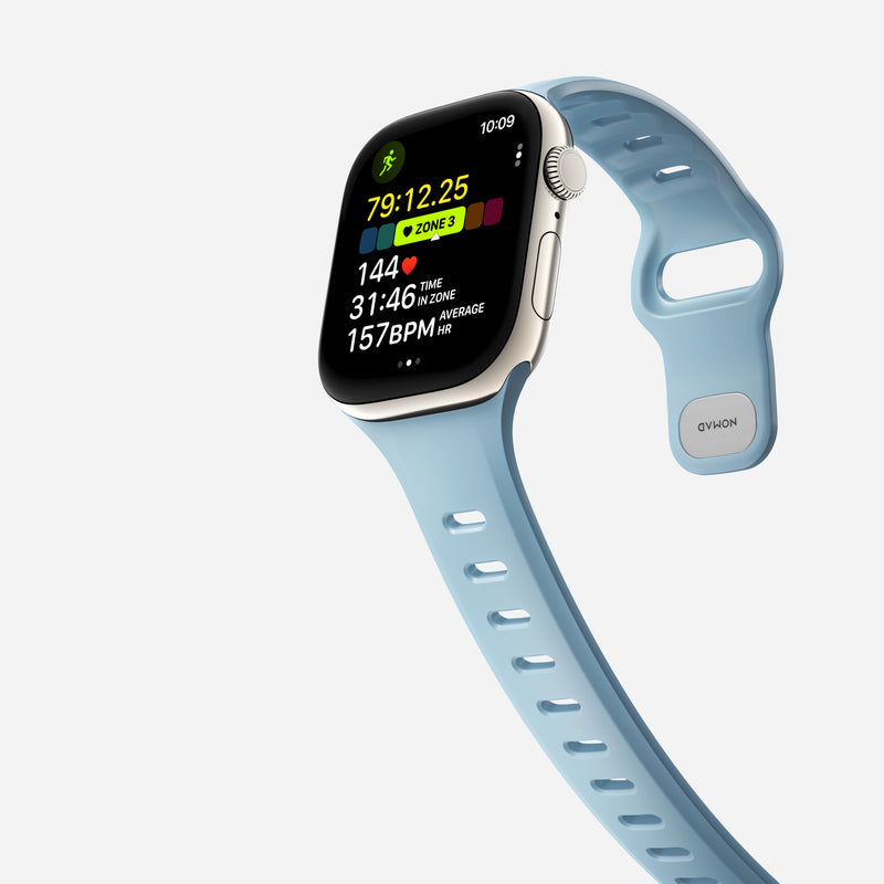 Correa Tempo Band para Apple Watch 49mm azul claro | Nomad