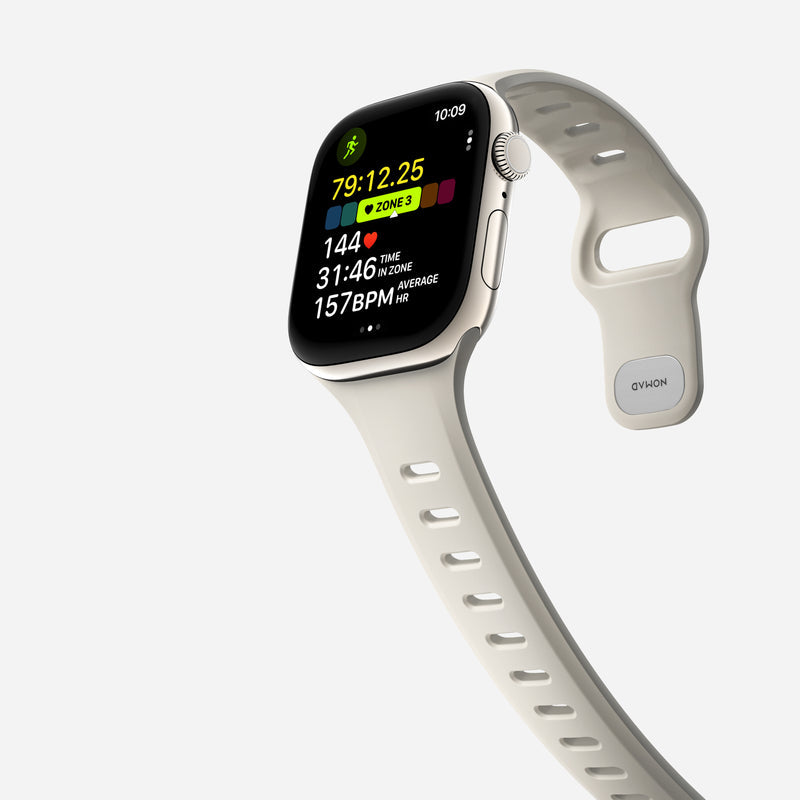 Correa Tempo Band para Apple Watch 42mm beige | Nomad