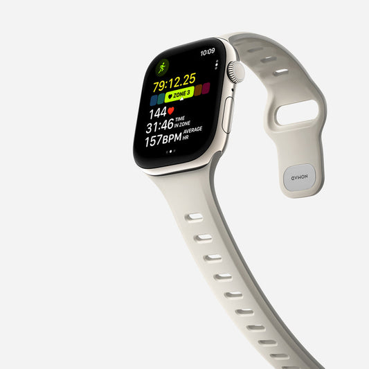 Correa Tempo Band para Apple Watch 46mm beige | Nomad