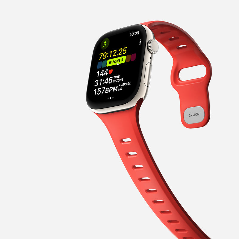 Correa Tempo Band para Apple Watch 46mm rojo | Nomad