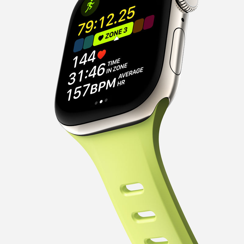 Correa Tempo Band para Apple Watch 49mm verde lima | Nomad