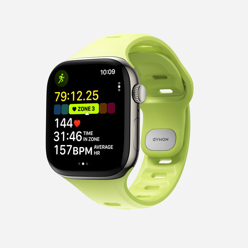 Correa Tempo Band para Apple Watch 49mm verde lima | Nomad