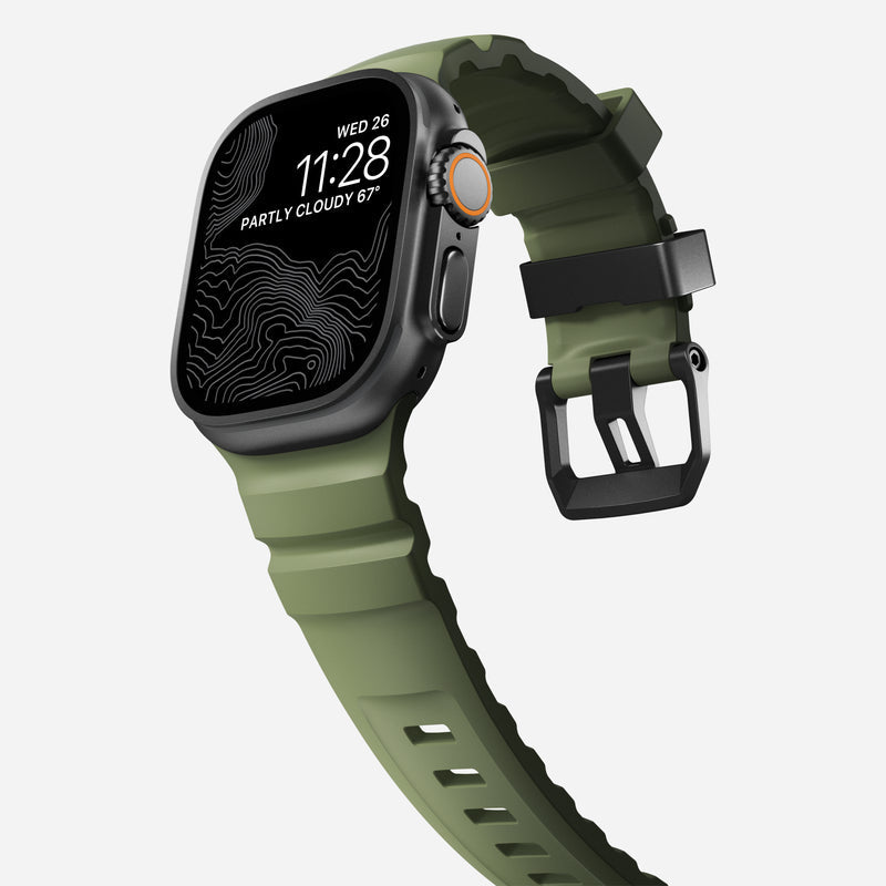 Correa Rocky Point Band para Apple Watch 46/49mm verde | Nomad