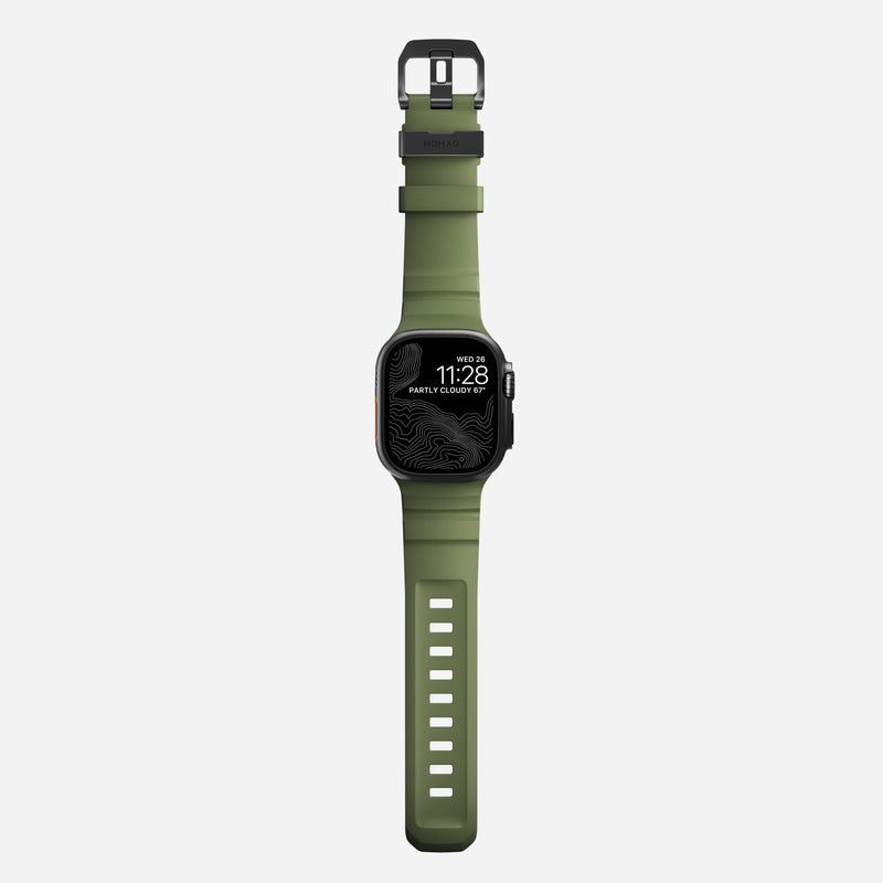 Correa Rocky Point Band para Apple Watch 46/49mm verde | Nomad