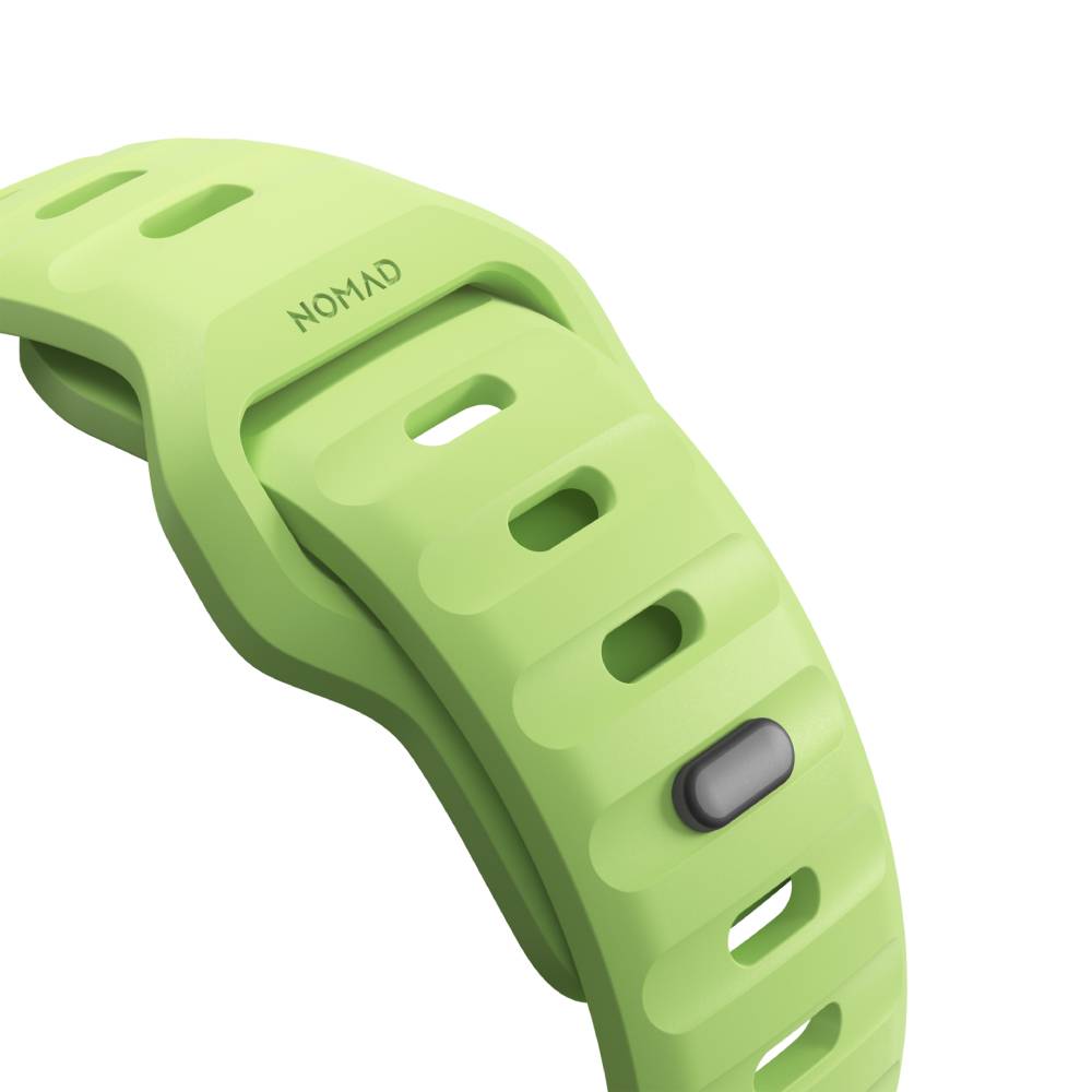 Correa Sport Band para Apple Watch 42/49mm verde de Nomad