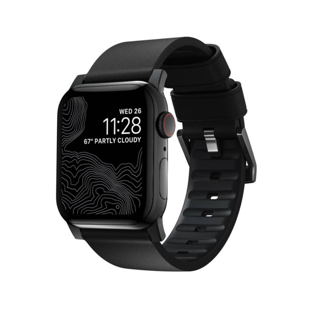 Correa Active Strap Pro para Apple Watch 42mm/44mm negro/negro de Nomad