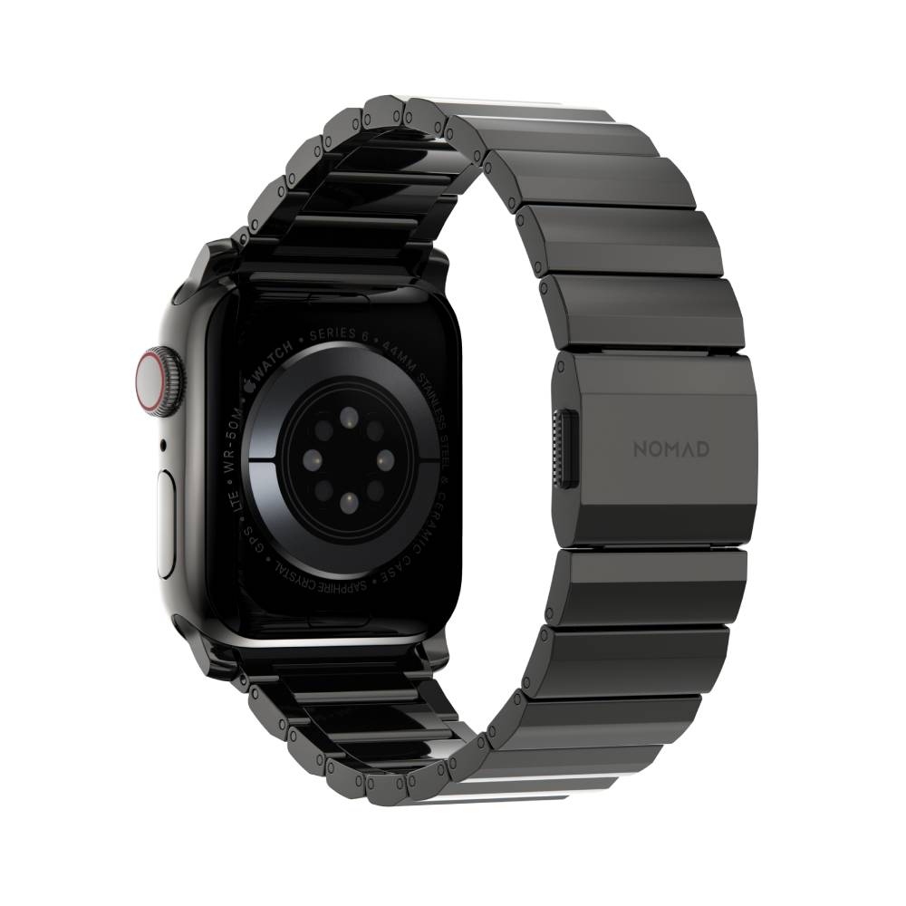 Correa Steel Band para Apple Watch 42/44/45mm grafito de Nomad