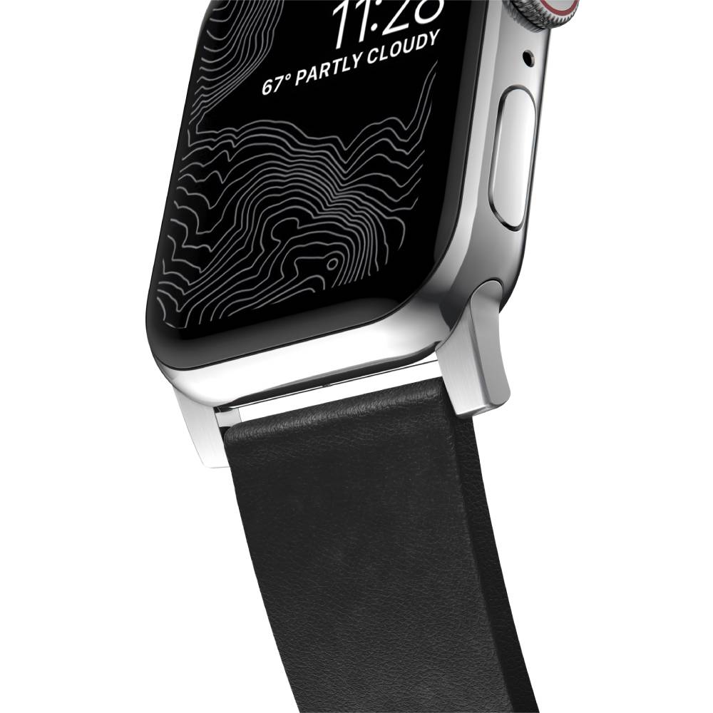 Correa Active Strap Pro para Apple Watch 42mm/44mm negro/plata de Nomad