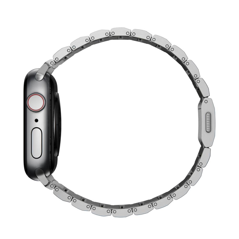 Correa Titanium Band para Apple Watch 42/44/45/49mm natural de Nomad