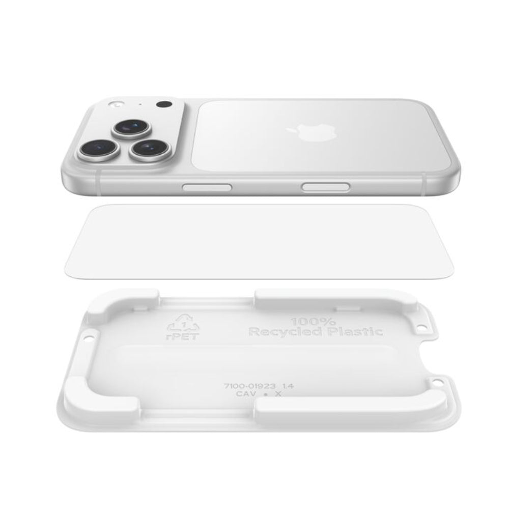 Protector de pantalla InvisiGlass con revestimiento iPhone 17 Pro | Belkin