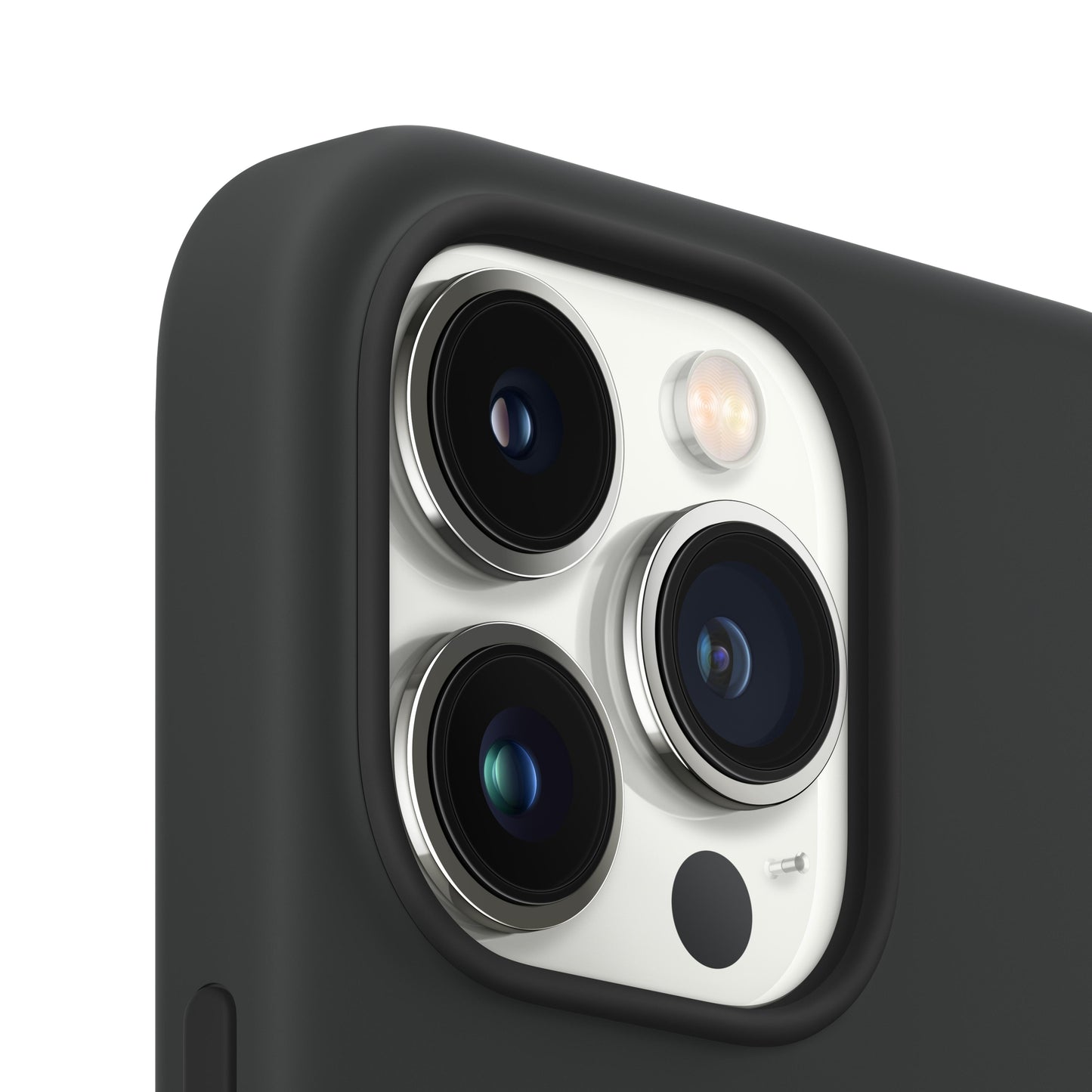 Estuche de silicona con MagSafe para el iPhone 13 Pro Max - Medianoche - Rossellimac