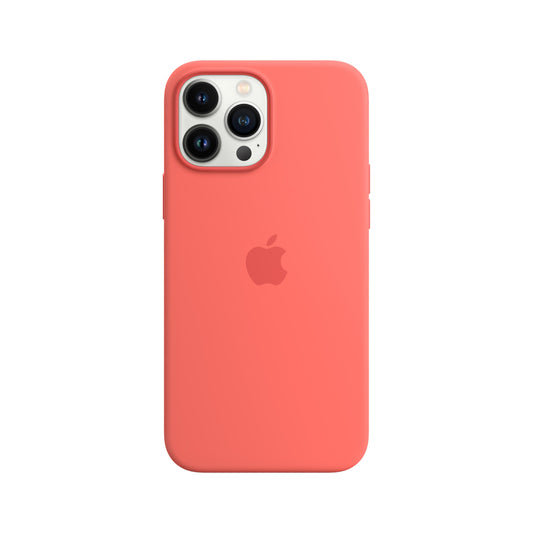 Funda de silicona con MagSafe para el iPhone 13 Pro Max - Pomelo rosa - Rossellimac