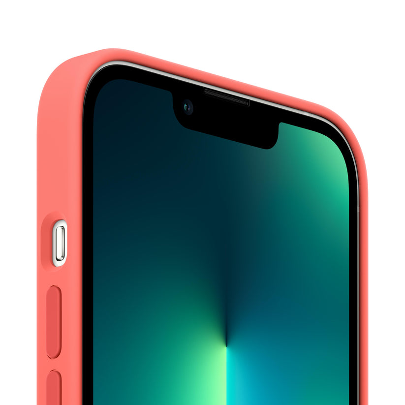 Funda de silicona con MagSafe para el iPhone 13 Pro Max - Pomelo rosa - Rossellimac