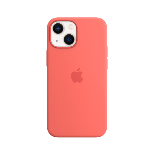 Funda de silicona con MagSafe para el iPhone 13 mini - Pomelo rosa - Rossellimac