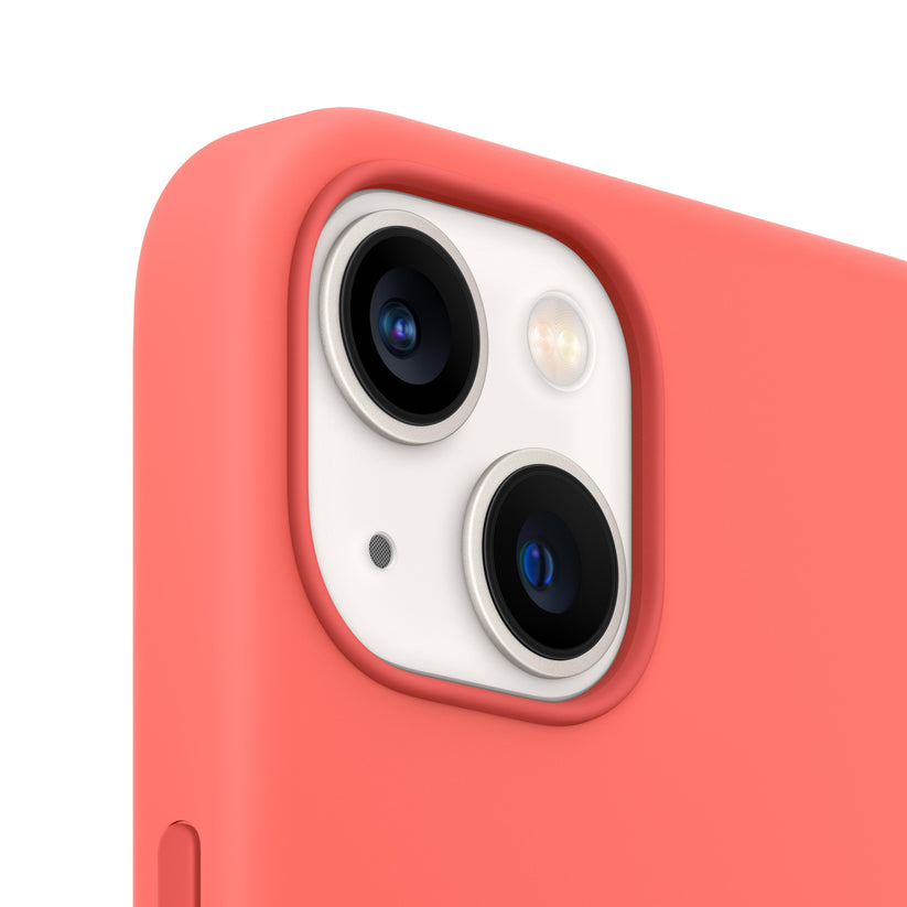 Funda de silicona con MagSafe para el iPhone 13 mini - Pomelo rosa - Rossellimac