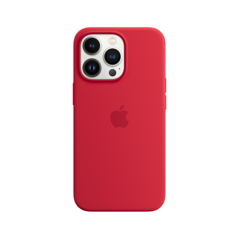 Estuche de silicona con MagSafe para el iPhone 13 Pro - (PRODUCT)RED - Rossellimac