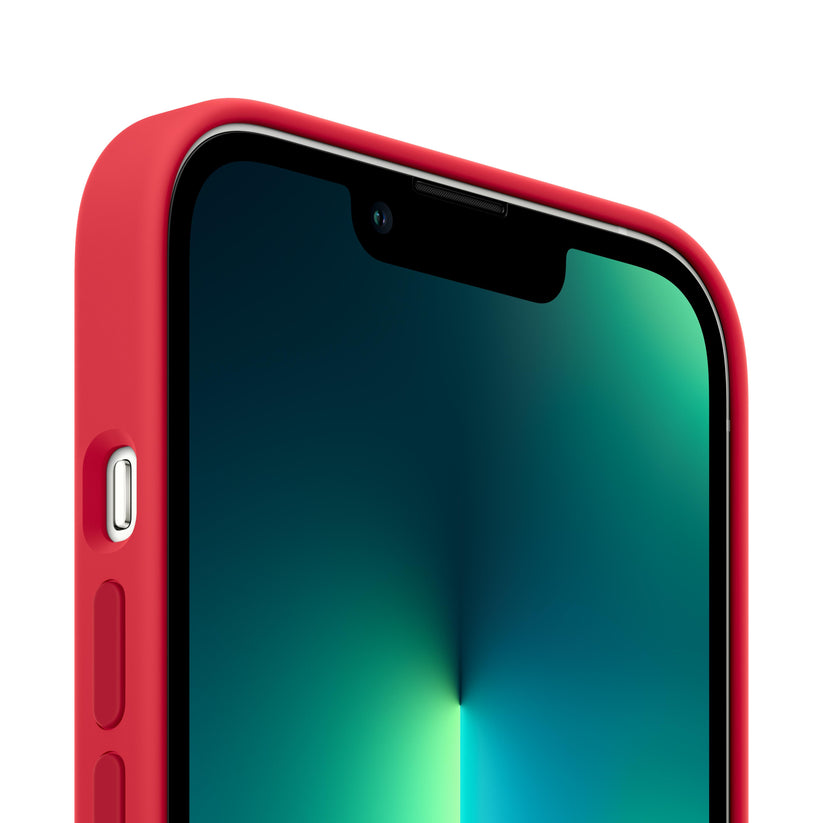Estuche de silicona con MagSafe para el iPhone 13 Pro Max - (PRODUCT)RED - Rossellimac